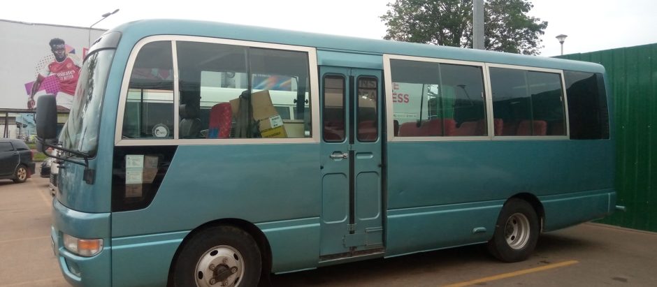 Coaster Bus Entebbe Airport